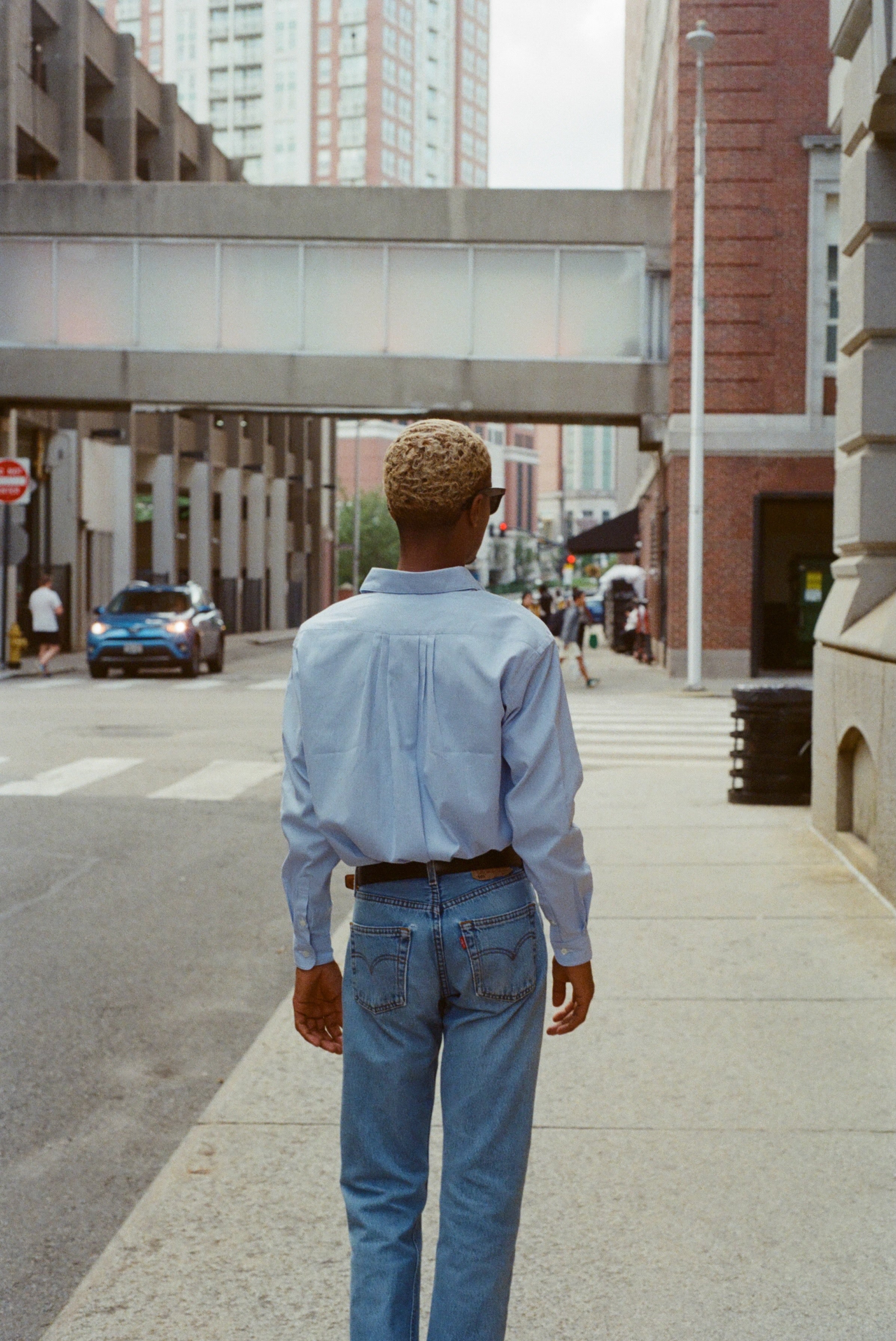 Noble Shirt in Blue Stripe