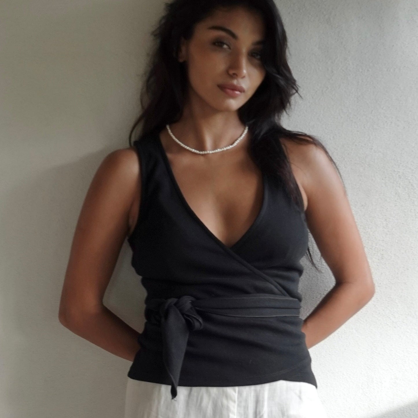 Clio Wrap Sleeveless
