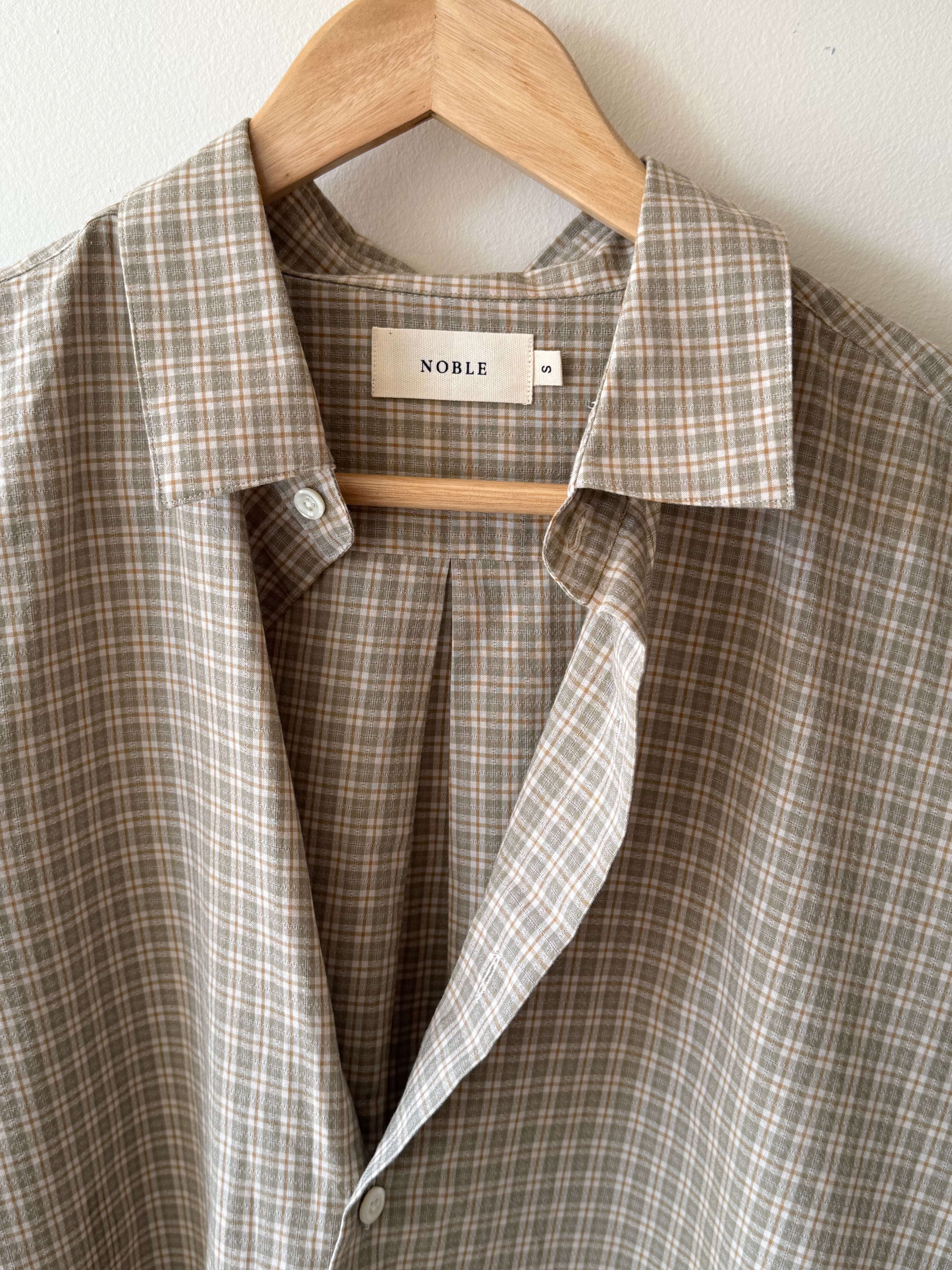 Noble Shirt in Meadow Check