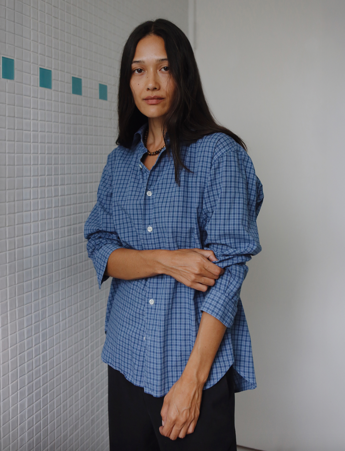 Noble Shirt in Dobby Check