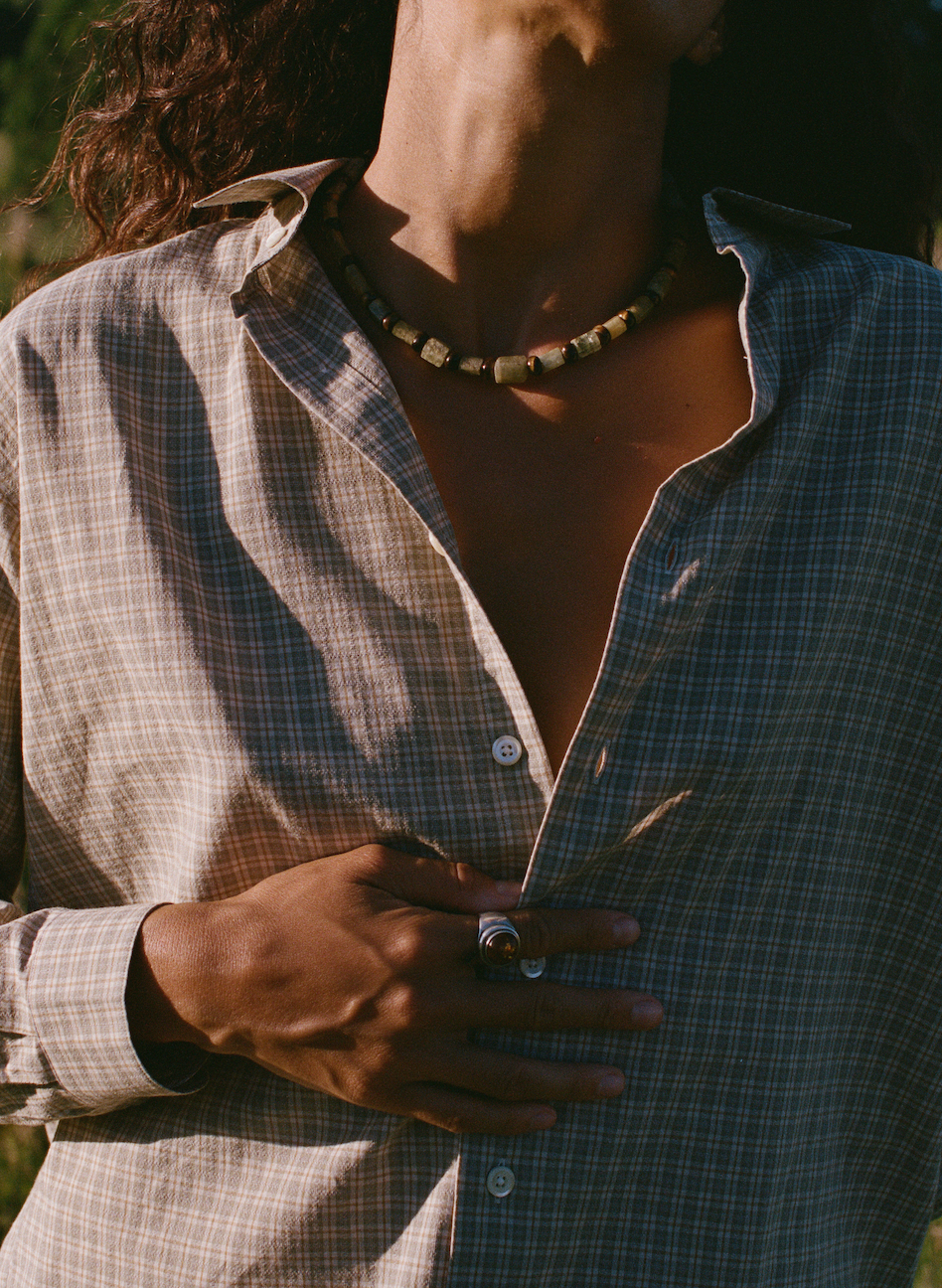 Noble Shirt in Meadow Check