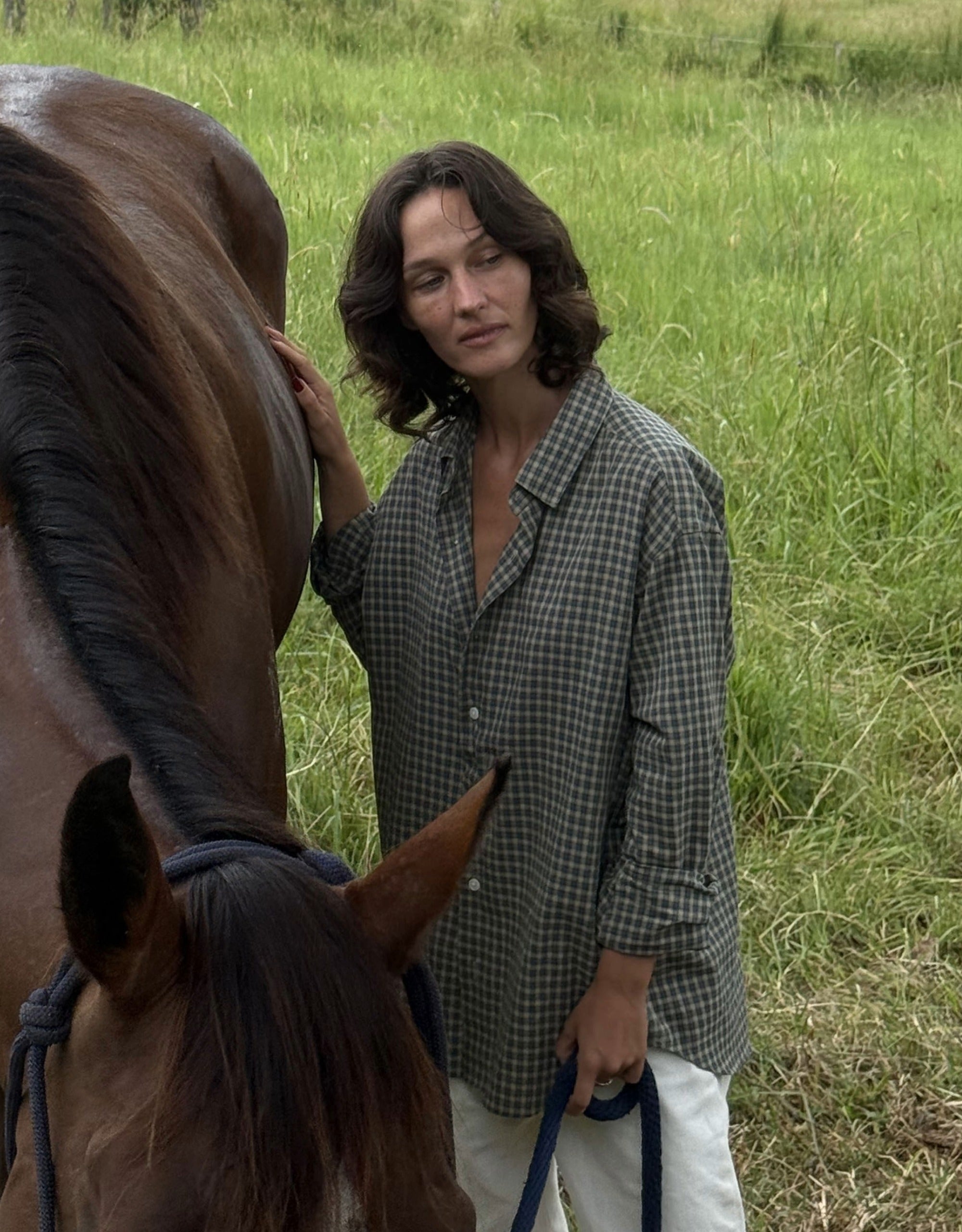 Noble Shirt in Forest Check