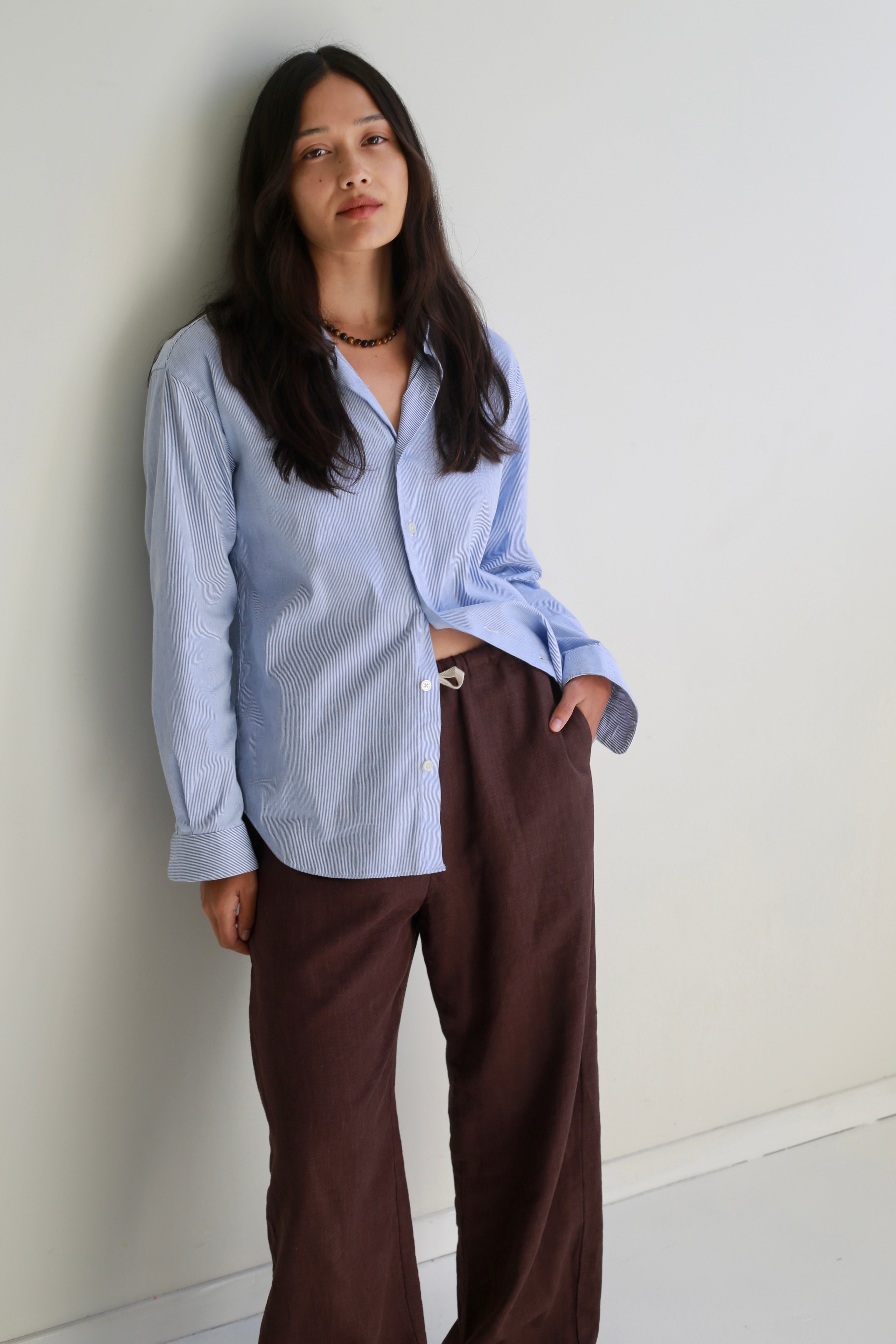Noble Shirt in Blue Stripe