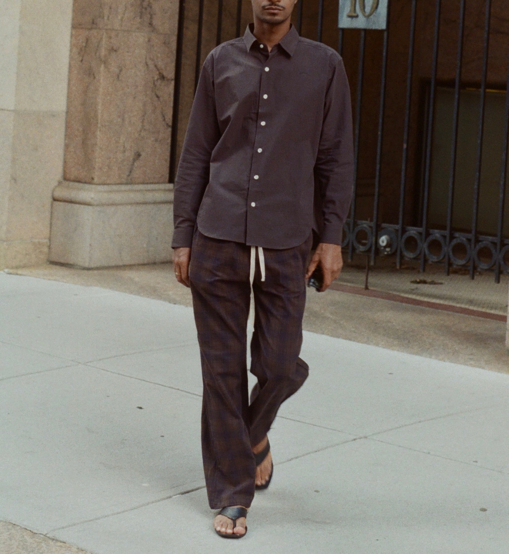 Noble Shirt in Hickory Check