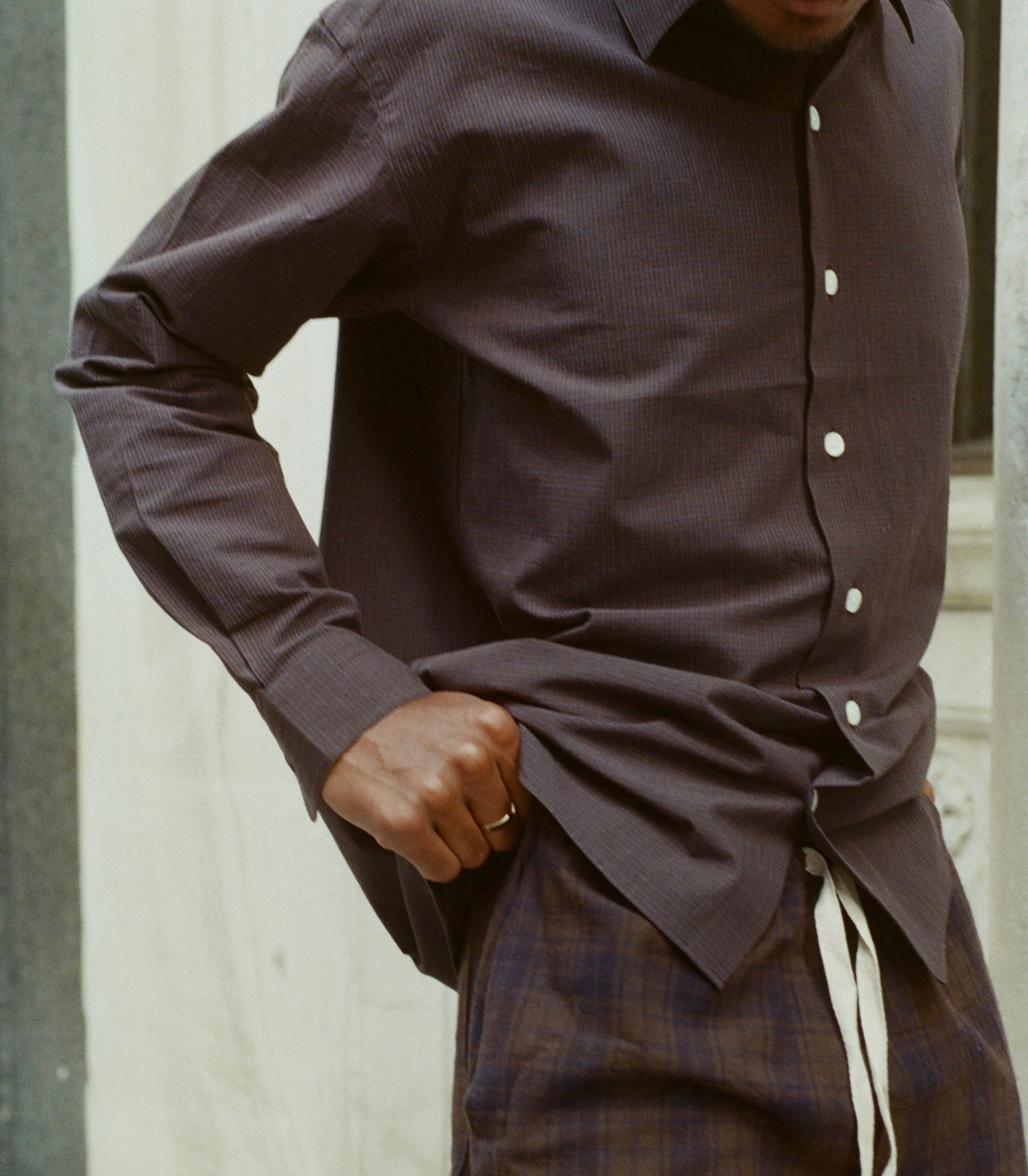 Noble Shirt in Hickory Check