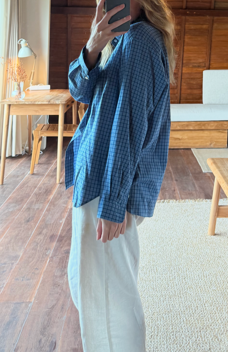 Noble Shirt in Dobby Check (Pre Order)