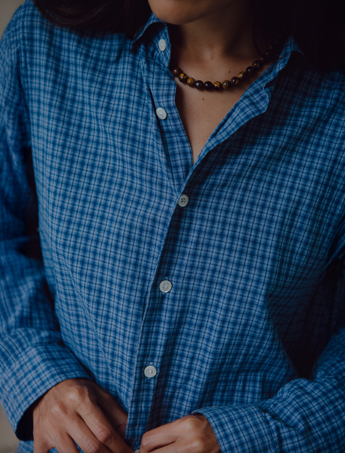 Noble Shirt in Dobby Check