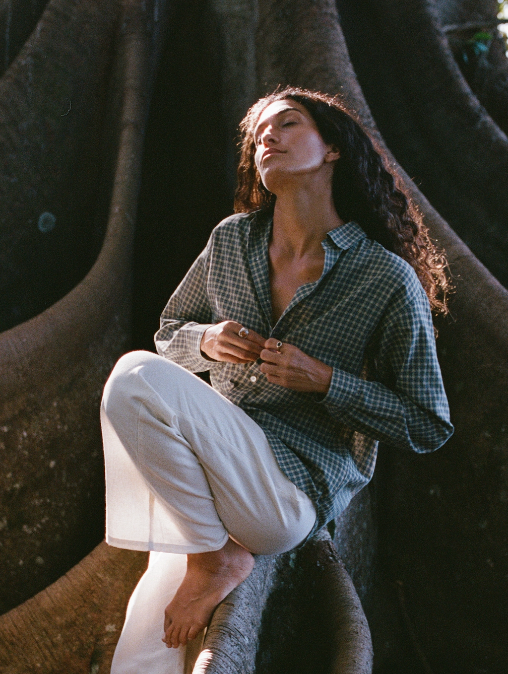 Noble Shirt in Forest Check