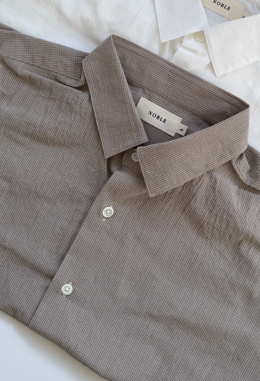 Gainsboro Check Shirt (Pre Order)
