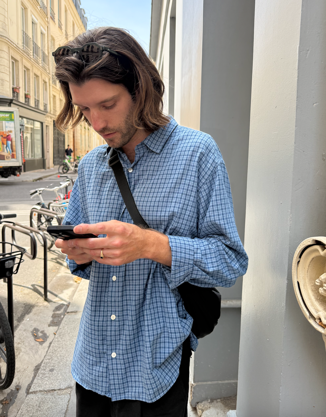 Dobby Check Shirt