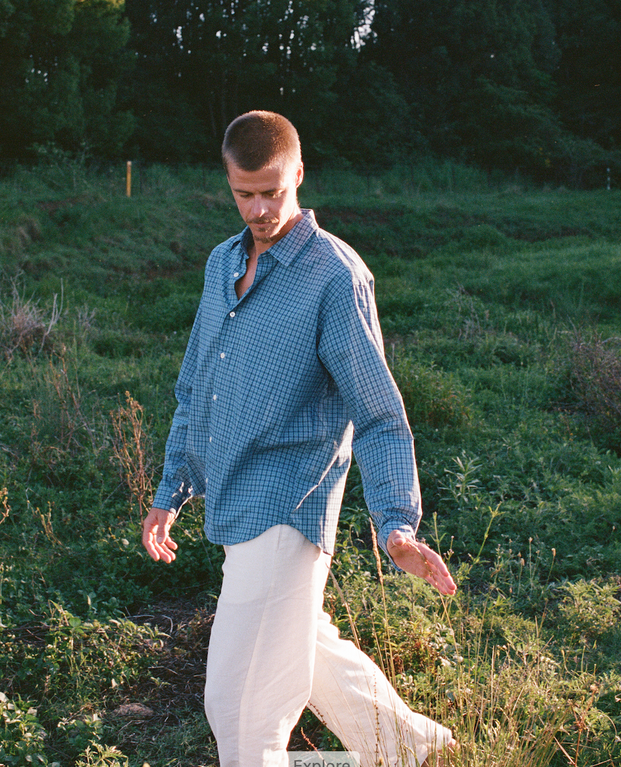 Noble Shirt in Dobby Check