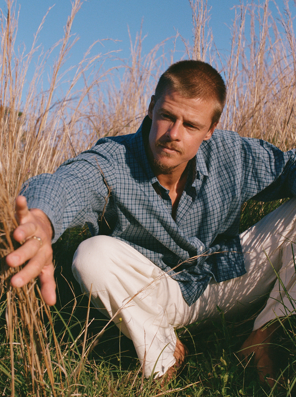 Noble Shirt in Dobby Check