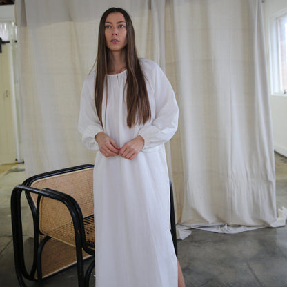 Lena Maxi Dress in Ivory