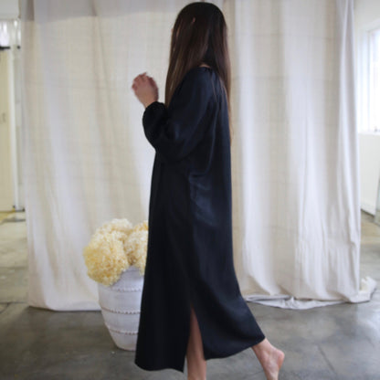Lena Maxi Dress in Black